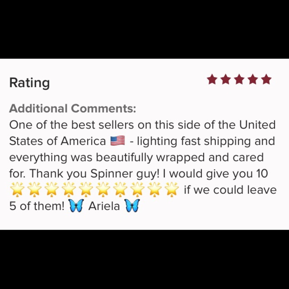 😄 My first rating! 😄